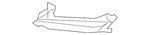 Genuine Mazda Bumper Cover Spacer Panel BBN2-50-102B New. Price: $16.12.