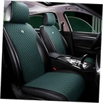 Leather Seat Universal Covers With Crown Car 2/3 Covered Army Green New. Price: $127.58.