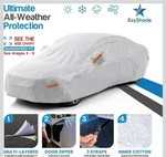 Ezyshade 10-LAYER Car Cover Waterproof All Weather. Size A5 Open. Price: $55.00.
