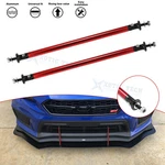 Red Alloy 7.87 Inch Front Bumper Lip Splitter Strut Rod Tie Support Bar Spoiler New. Price: $15.83.