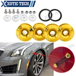 4X Gold Cnc Billet Bumper Trunk Quick Release Fastener Kit For Cadillac Cts Xts New. Price: $10.99.