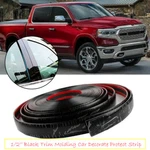 All Black Molding Trim Strip, Protect & Decorate Trunk/side/doors/window/bumper New. Price: $25.99.