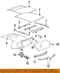 Gm Oem 84-99 Deville Quarter Panel Exterior Trim-emblem 3540652 New. Price: $62.37.