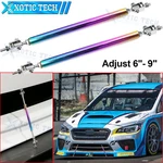 Neo 6''-9'' 2X Aluminum Front Bumper Diffuser Lip Rod Support For Subaru Wrx Str New. Price: $15.99.