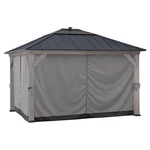 Sunjoy Four-side Privacy Wall Curtain Set For 11 X 13 Ft Gazebo, Uv-resi... New. Price: $354.69.