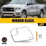 Left Driver Side Mirror Glass Heated For Dodge Ram 1500 2019-2025 68402037AA Us New. Price: $24.69.