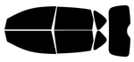 Trueline Automotive Precut Car Window Tint Compatible With Honda Crv 2012-201... New. Price: $105.22.