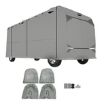 Lablt Rv 40'-43' Class Water-proof Anti-uv W/ 2PCS Straps Tire Covers New. Price: $139.35.