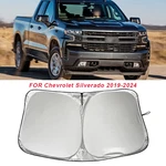 Fit 2020-2022 Chevrolet Silverado Truck Windshield Sun Shade Reflective Uv Cover New. Price: $12.99.