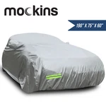 Mockins 190" X 75" 60" 190T Silver Polyester Car Cover Waterproof & Protective New. Price: $24.99.