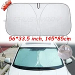 For Gmc Sierra 1500 2014-19 Car Windshield Sun Shade Uv Rays Block Cover New. Price: $17.99.