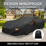 Waterproof Car Cover W/driver Door Zipper For Chevrolet Corvette Aluminum Film New. Price: $64.49.