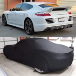 For Porsche Panamera Indoor Car Full Cover Satin Stretch Dust Scratch Protector New. Price: $125.15.