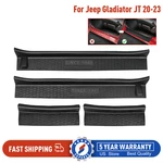 Suparee 4PCS Black Door Sill Guards Entry Plate Cover For Jeep Gladiator Jt 20+ New. Price: $34.15.