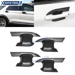 Carbon Fiber Abs Exterior Door Handle Bowl Cover Trim Ford Explorer 2020-25 New. Price: $31.98.