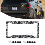 Goth Style Solid Car Front Bumper License Plate Cover Protector Kit Anti-scratch New. Price: $13.89.