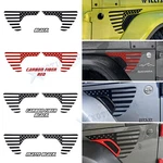 2PCS Fender Vent American Flag Vinyl Decals For Jeep Wrangler Jlu Jt 2018-UP New. Price: $7.99.