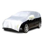 Konnfeir Half Car Cover Waterproof All Weather Sun Snow Hatchback 158-173" New. Price: $39.99.