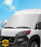 Vanncamp Windshield Cover Ram Promaster White New. Price: $64.99.