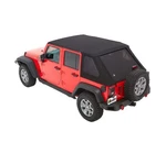 Bestop Soft Fits Jeep 2007-2018 Wrangler Jk; 4-DOOR Trektop(r) Slantback New. Price: $1130.99.