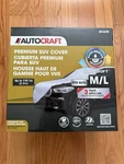 Autocraft Premium Suv Cover: Silver/black, Fits Up 17' 1" L, All Weather Prot New. Price: $129.00.