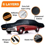 Layer Custom Fit Chevy Impala 2 1965-1970 Car Cover Waterproof Outdoor New. Price: $62.85.
