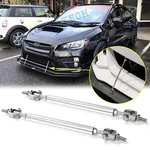 Adjustable Chrome Front Bumper Lip Splitter Strut Rod Tie For Subaru Wrx Sti New. Price: $15.98.