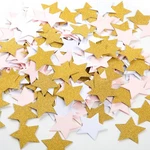 Mowo Five Stars Confetti Wedding Party Small, Gold Glitter,pink,white New. Price: $11.94.
