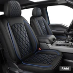 Mirozo 2PCS Truck Seat Cover,waterproof Ram Front, Black And Blue New. Price: $148.99.