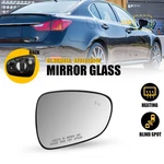 Mirror Glass Passenger Side Heated Blind Spot For Lexus ES300H ES350 2013-2018 New. Price: $35.99.