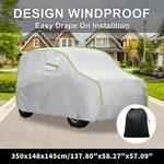 Waterproof Car Cover W/ Hook For Nissan Sakura Dayz Silver Tone 350X148X145CM New. Price: $109.49.