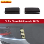 Smoked Front Fog Light Lamp Guard Decor Cover Trim For Chevrolet Silverado 2022+ New. Price: $21.49.