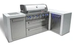 Mont Alpi 6 Burner Deluxe Island With 90-DEGREE Corner Natural Gas New. Price: $5839.20.