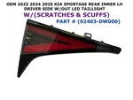 2023 2024 2025 Kia Sportage Rear Inner Left Side W/out Led Taillight 92403-DW000 Used. Price: $75.00.