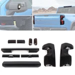 Smoke Black Front Fog Lights Rear Tailgate Cover Trims For Chevy Silverado New. Price: $15.32.