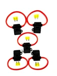 5 Pack 10 Gauge Inline Atc Fuse HOLDER+20 Amp & Cover New Car Truck Install. Price: $10.99.