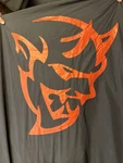 New, Oem Dodge Challenger Demon Car Cover Factory Optional Rare Black/ Red Logo. Price: $380.00.