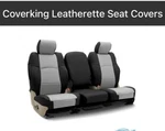 Coverking Leatherette Car Seat Covers Ram 1500. Used. Price: $215.00.