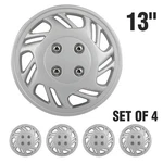 4PCS 13" Universal Hub Caps Wheel Cover Kit For R13 Tire Lug Snap On New. Price: $29.79.