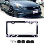 Sakura Solid Car Front Bumper License Plate Covers Protector Kit Anti-scratch New. Price: $13.89.