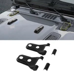 Matte Black Hood Hinge Cover Trim Decor For Jeep Wrangler Jl Gladiator Jt 2018+ New. Price: $19.99.