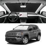 Custom Fit Windshield Sun Shade For Jeep Compass, Blocks Uv & Heat (not Specifie New. Price: $48.12.