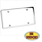 Billet Specialties 55120 - Plain License Plate Frame Without Light Polished New. Price: $59.95.