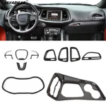 10X Carbon Fiber Center Console Set Dash Cover Trim Kit For Dodge Challenger 15+ New. Price: $96.71.