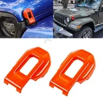 Orange Hood Latches Engine Buckle Bonnet Cover For Jeep Wrangler Jlu 2018-UP New. Price: $15.59.