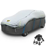 Ejaee Inflatable 166"-198" Hail Car Cover Thickened Protector With Air Pump New. Price: $399.99.