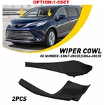 Windshield Wiper Side Cowl Extension Cover Trim For Toyota Sienna 2021-25 2-20X New. Price: $106.87.