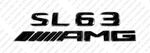 New Gloss Black Emblems Logos Letters For Mercedes-benz SL63 V8 Biturbo Amg R232. Price: $126.99.