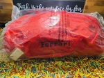 New Ferrari SF90 Red Satin Indoor Car Cover (still Folded) +storage Bag 2022-25. Price: $1845.12.