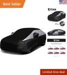Titan Jet Black Poly 210T Car Cover For Compact Sedans 176-185". Waterproof, ... New. Price: $71.99.
